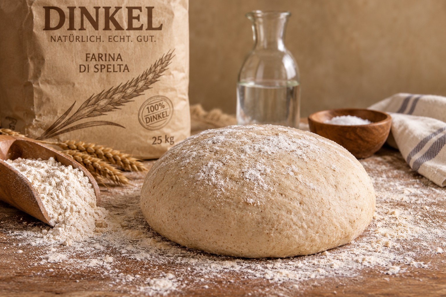 Dinkel-Pizzateig bei DIFF